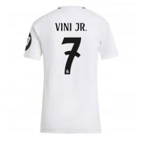 Echipament fotbal Real Madrid Vinicius Junior #7 Tricou Acasa 2024-25 pentru femei maneca scurta